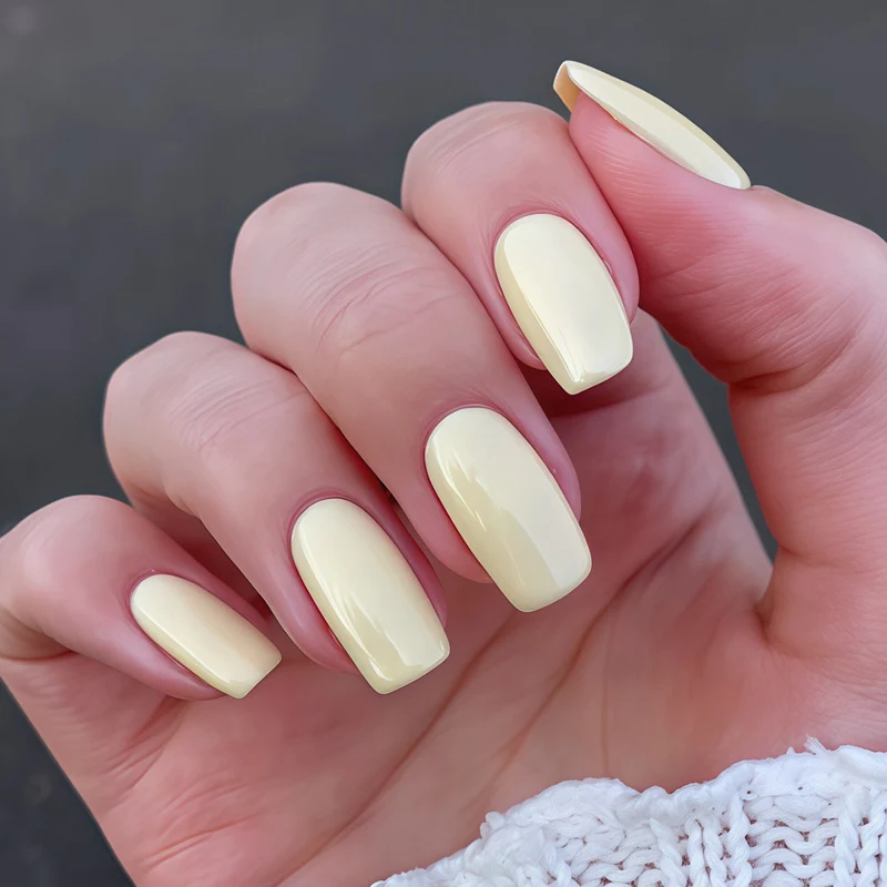 Elegant Square Press-On Nails Stornfield