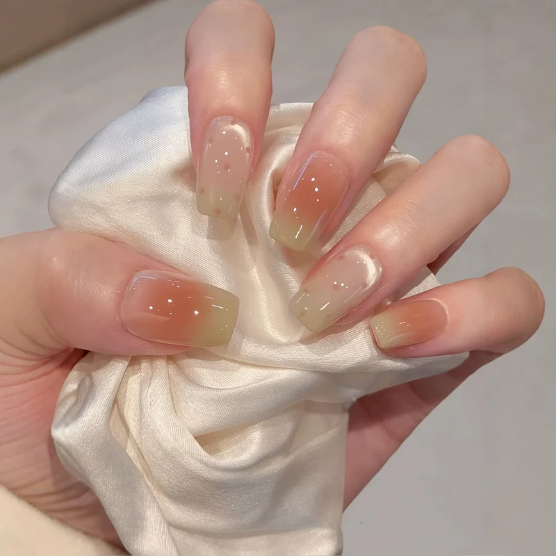 Elegant Square Gel Press-On Nails Stornfield