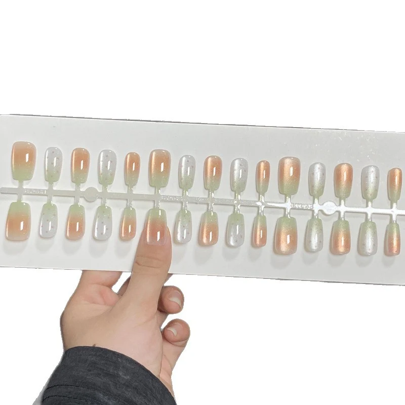 Elegant Square Gel Press-On Nails Stornfield