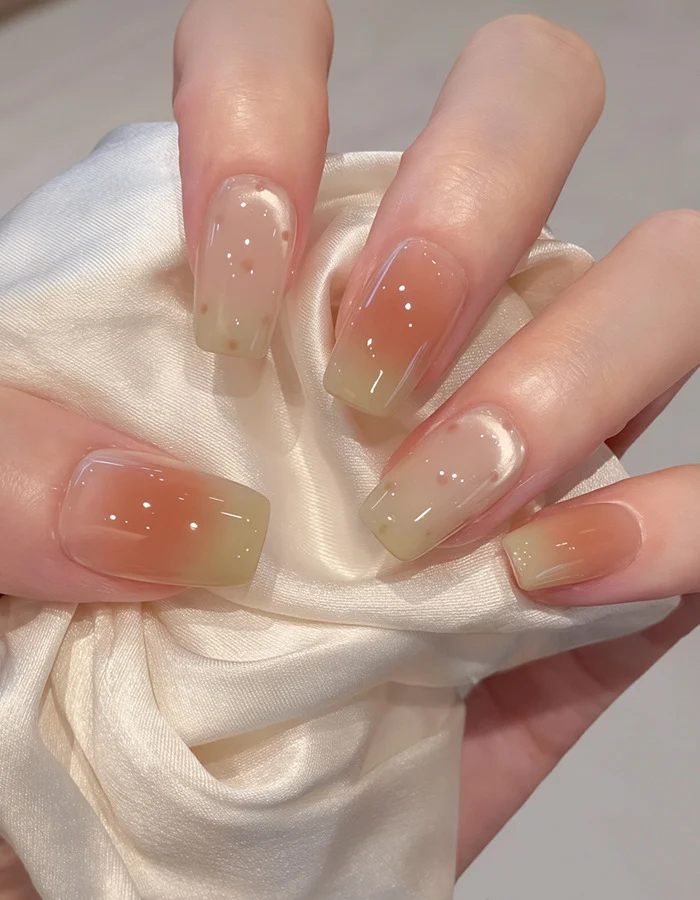 Elegant Square Gel Press-On Nails Stornfield