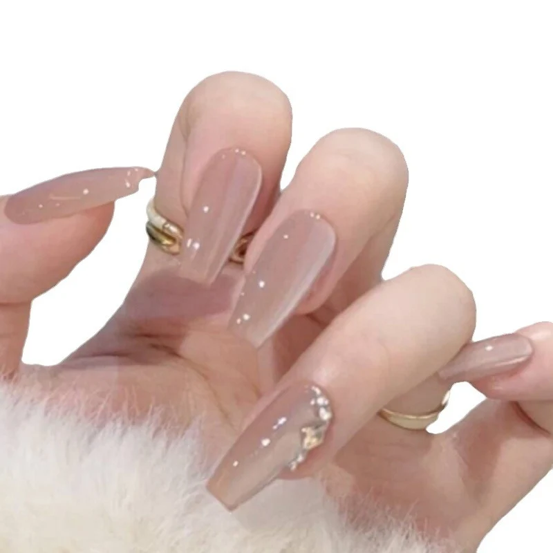 Elegant Sculpted Press-On Nails Stornfield