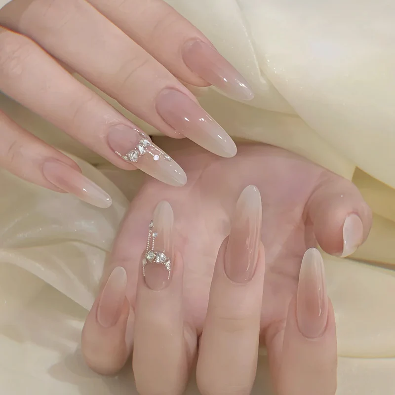 Elegant Sculpted Press-On Nails Stornfield
