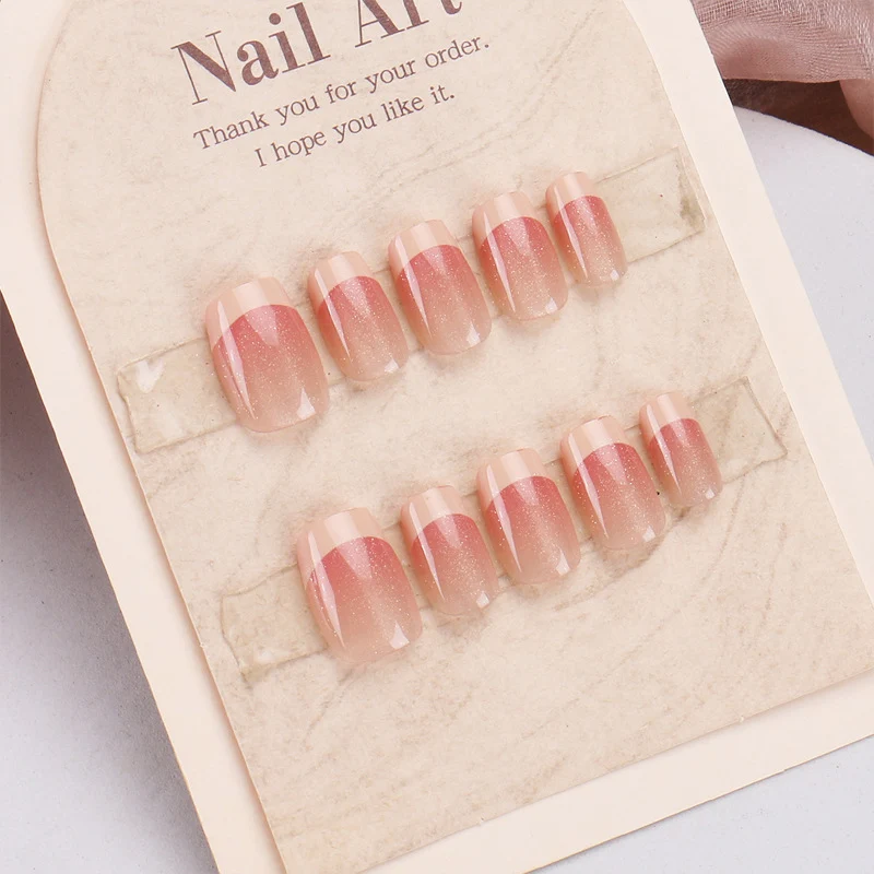 Press-On Nail Kit with Gradient Design Stornfield