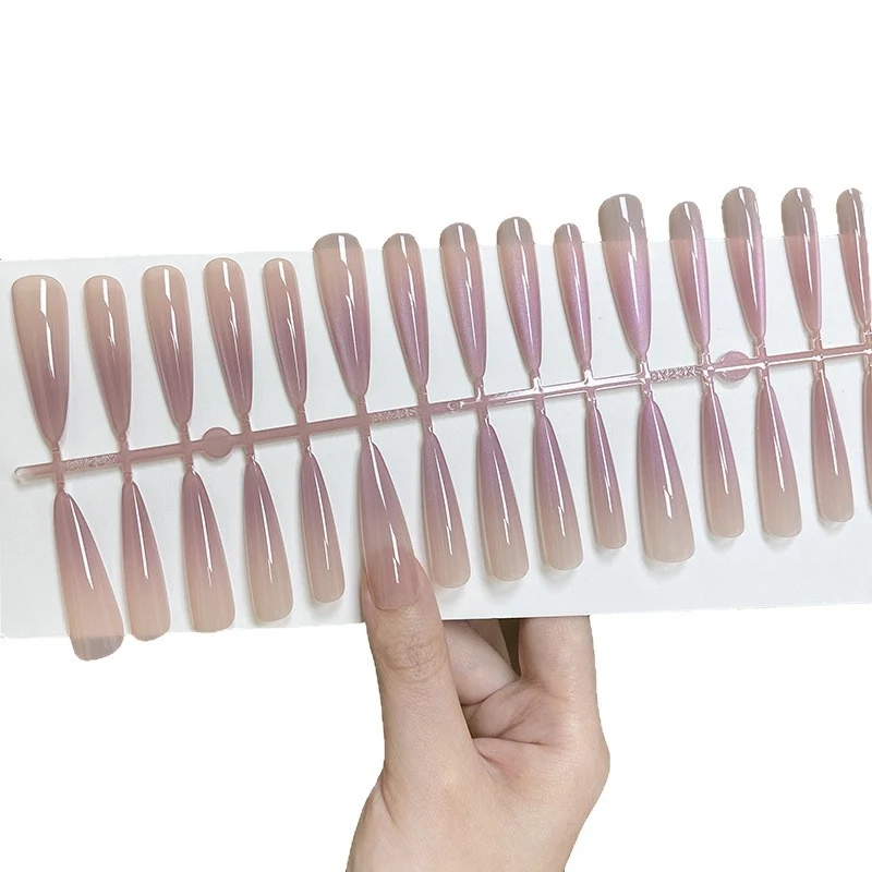 Premium Stiletto Press-On Nails with Glossy Finish Stornfield