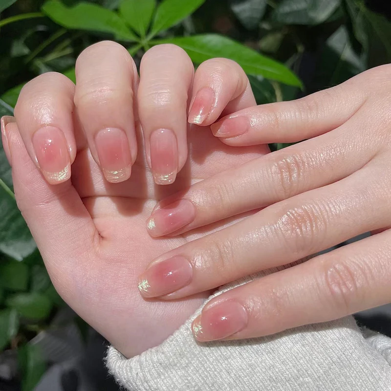 Premium Rhinestone-Embellished Press-On Nails Stornfield