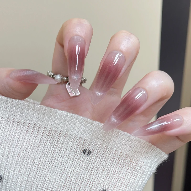 Premium Ombre Stiletto Press-On Nail Set Stornfield