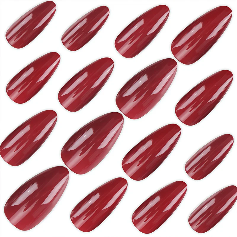 Premium Glossy Stiletto Nail Art Stornfield