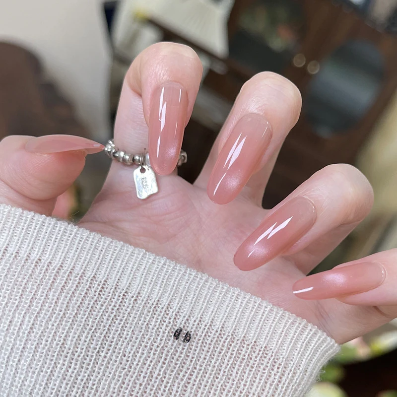 Premium Glossy Press-On Nails Stornfield