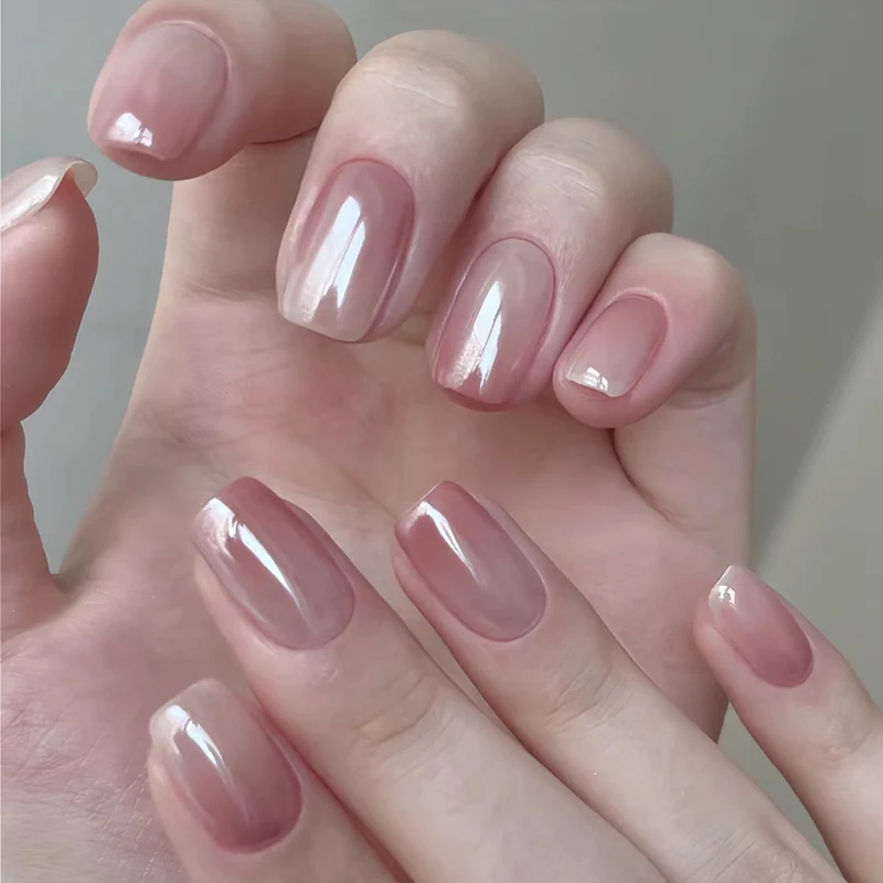 Premium Glossy Almond-Shaped Press-On Nails Stornfield 1789388672