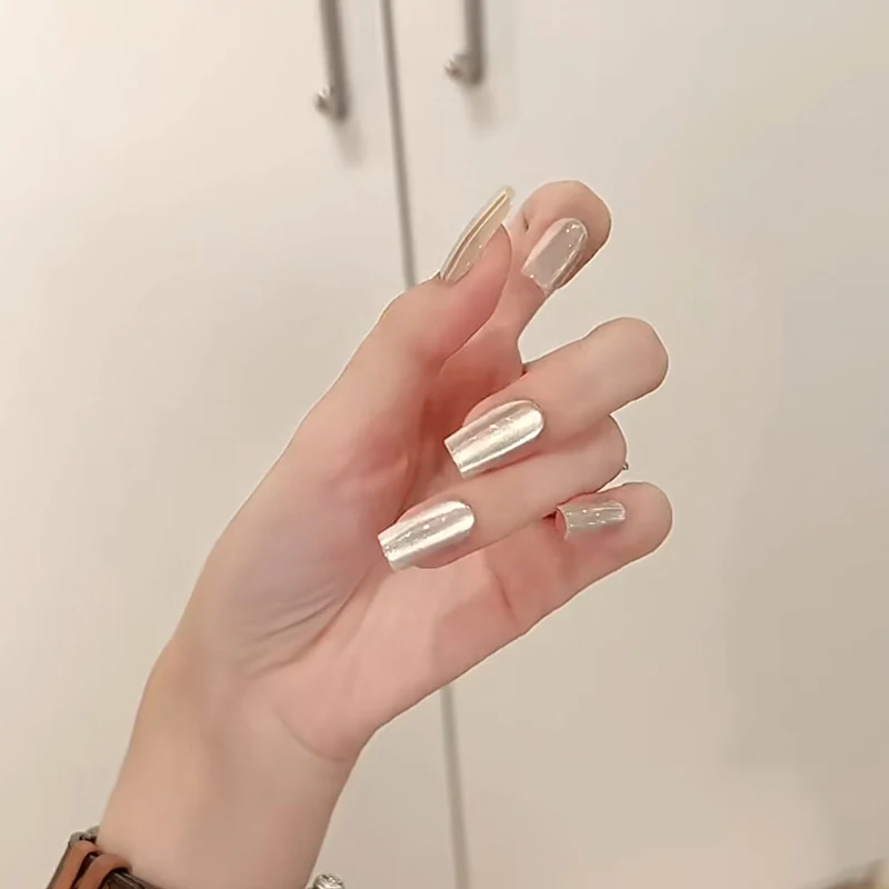 Premium Glossy Almond-Shaped Press-On Nails Stornfield 1789388672