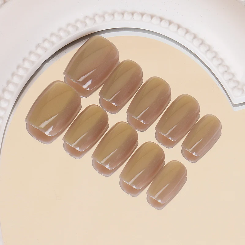 Premium Glossy Almond-Shaped Press-On Nails Stornfield 1789388672