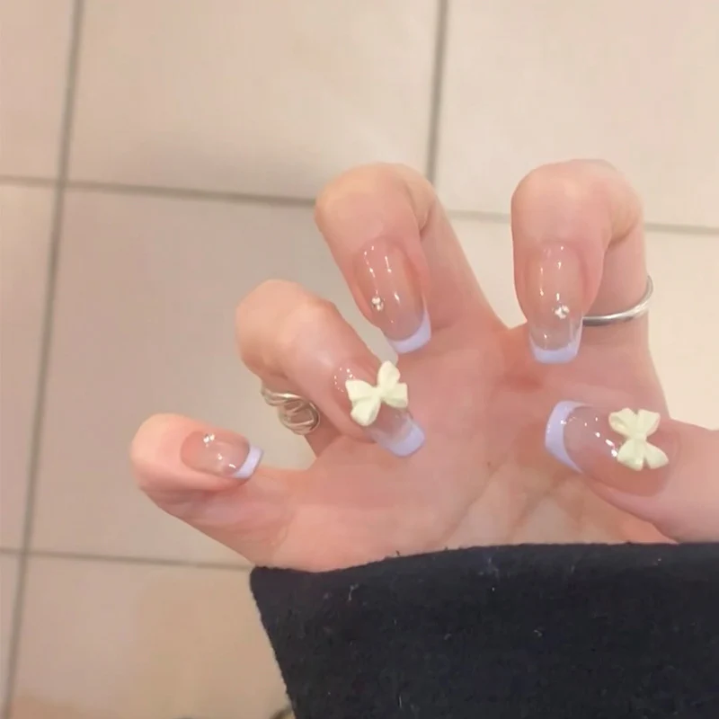 Premium Glossy Almond-Shaped Press-On Nails Stornfield 1789388672