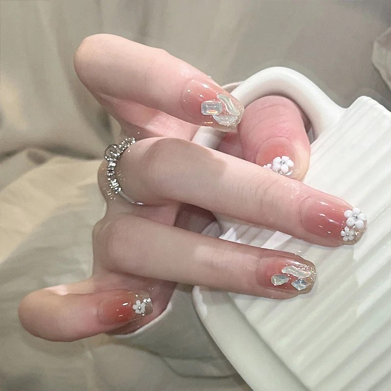 Premium Glossy Almond-Shaped Press-On Nails Stornfield 1789388672