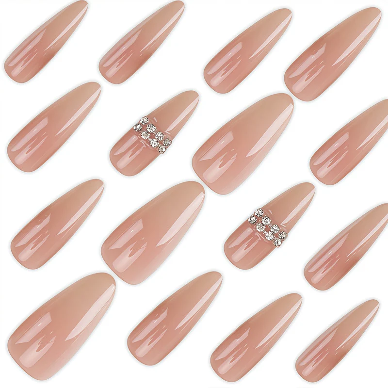 Premium Elegant Stiletto Gel Nail Extensions Stornfield