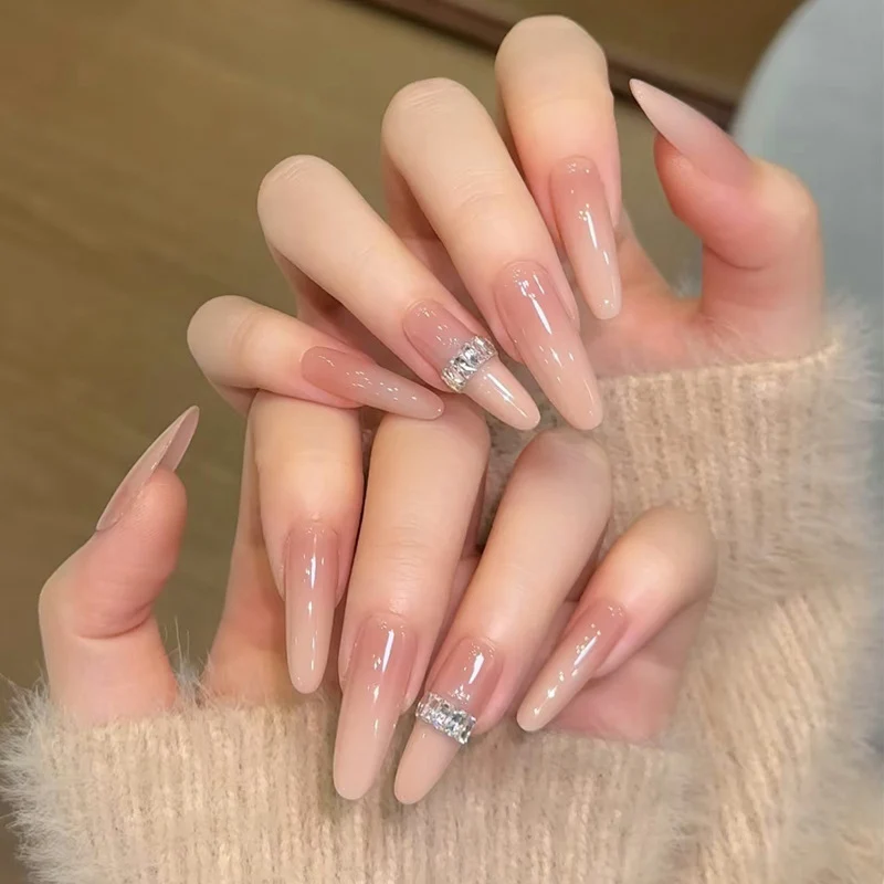 Premium Elegant Stiletto Gel Nail Extensions Stornfield