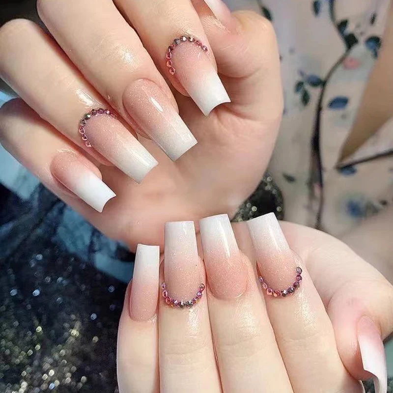 Premium Elegant Ombre Nail Extensions Stornfield