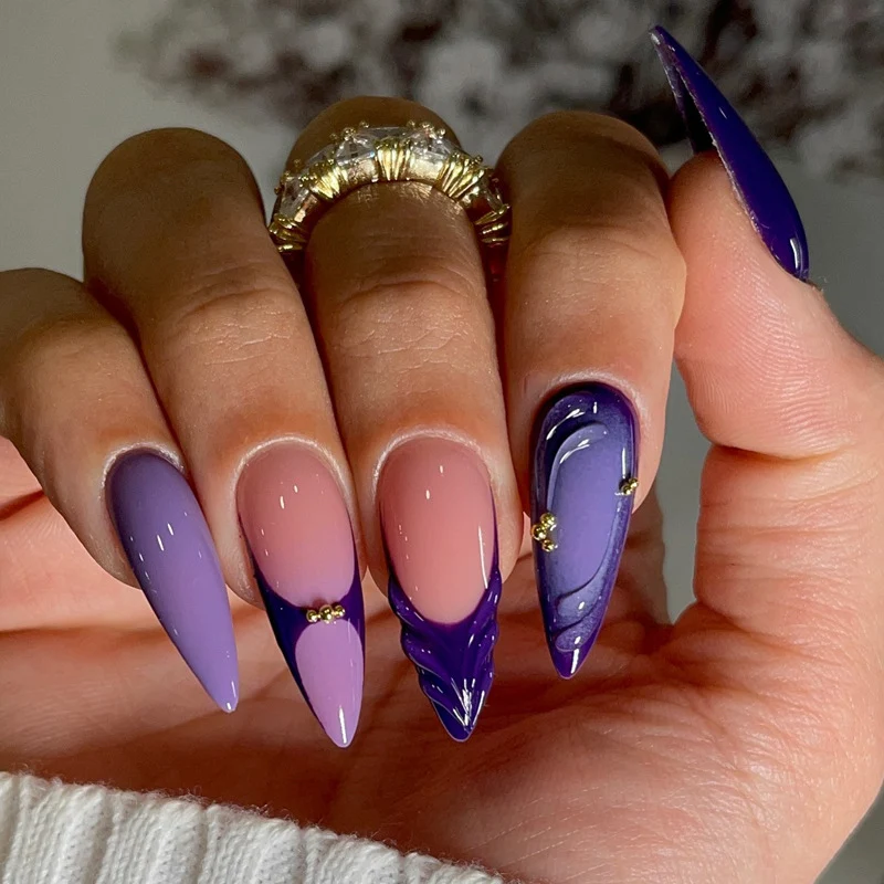 Premium Artistic Stiletto Nail Enhancements Stornfield