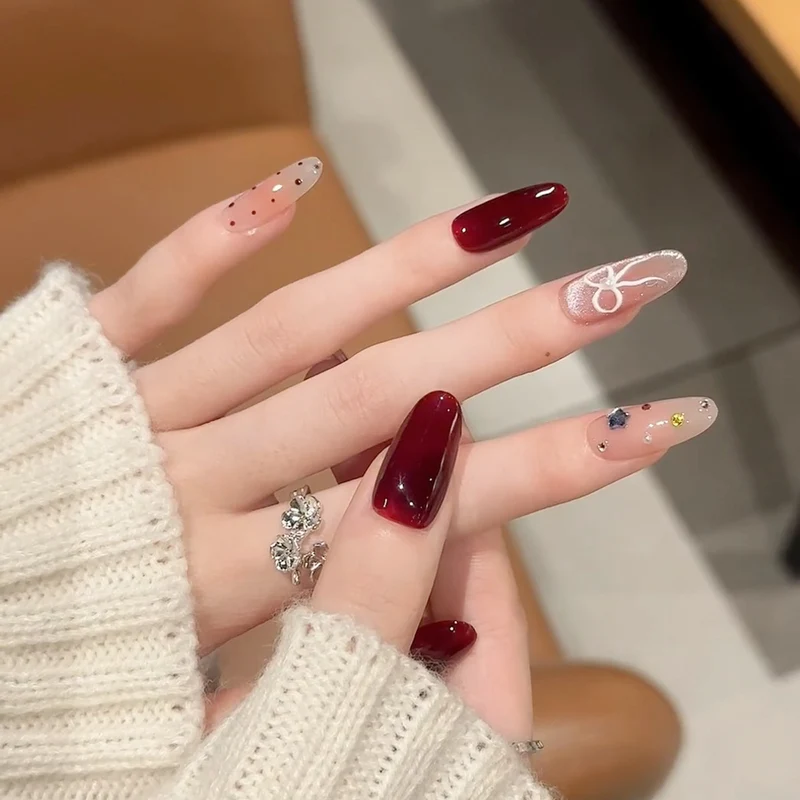 Premium Acrylic Press-On Nail Tips Stornfield