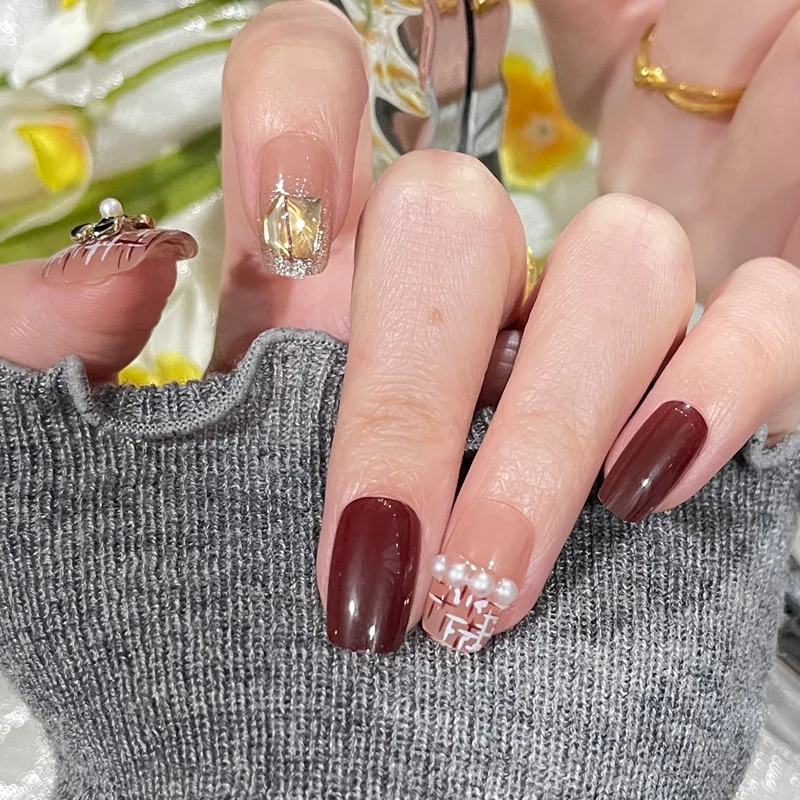 Premium Acrylic Press-On Nail Tips Stornfield
