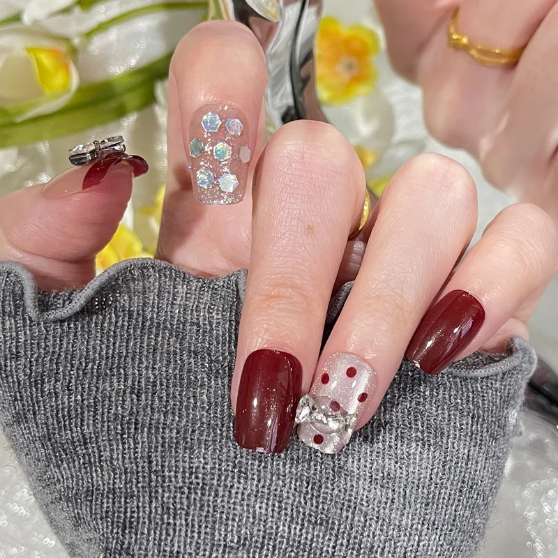 Premium Acrylic Press-On Nail Tips Stornfield