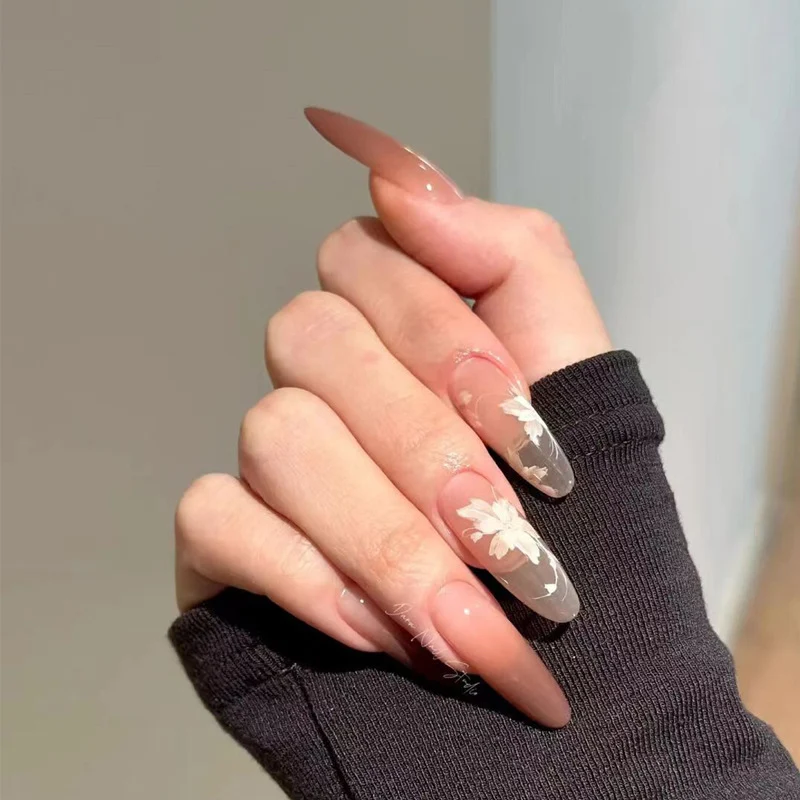High-Gloss Gel Press-On Nails Stornfield