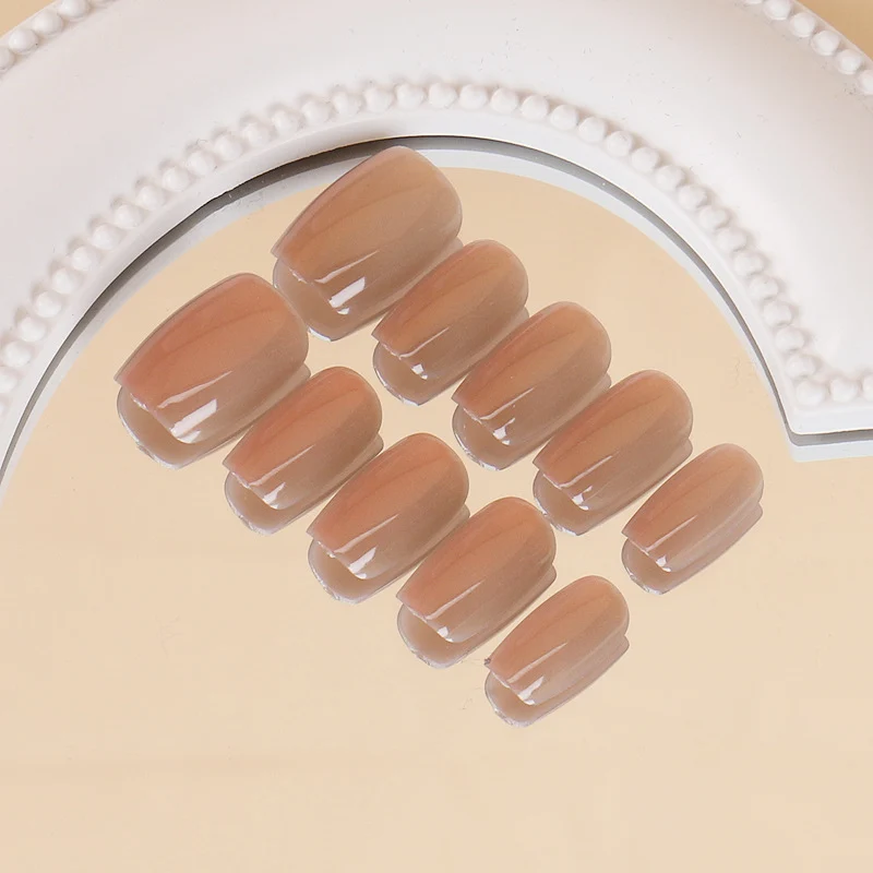 High-Gloss Gel Press-On Nails Stornfield