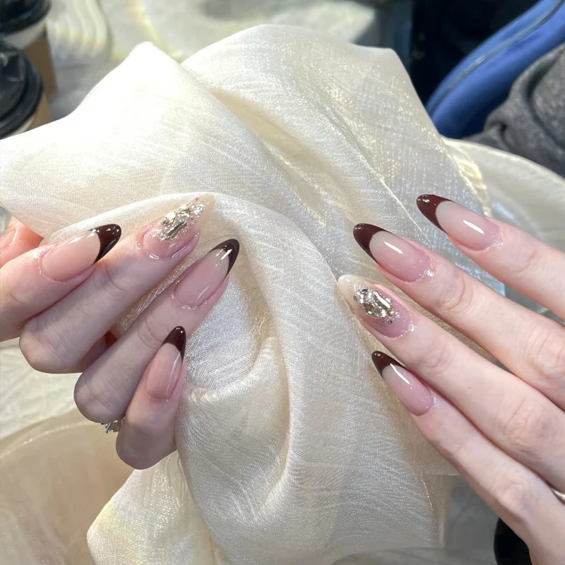 High-Gloss Gel Press-On Nails Stornfield