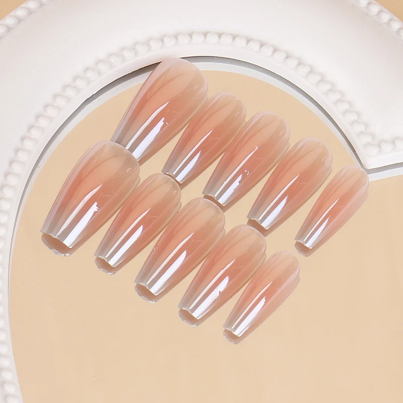 High-Gloss Gel Press-On Nails Stornfield