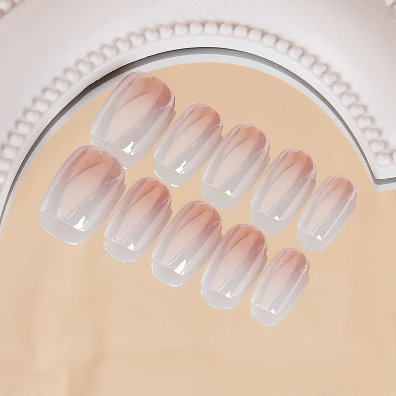 High-Gloss Gel Press-On Nails Stornfield