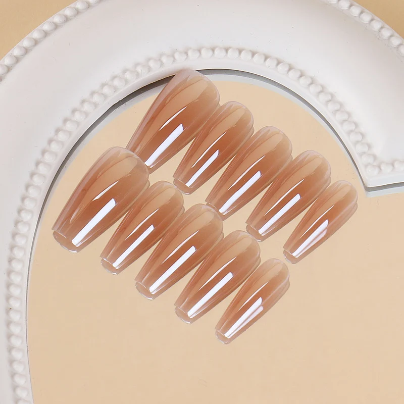 High-Gloss Gel Press-On Nails Stornfield