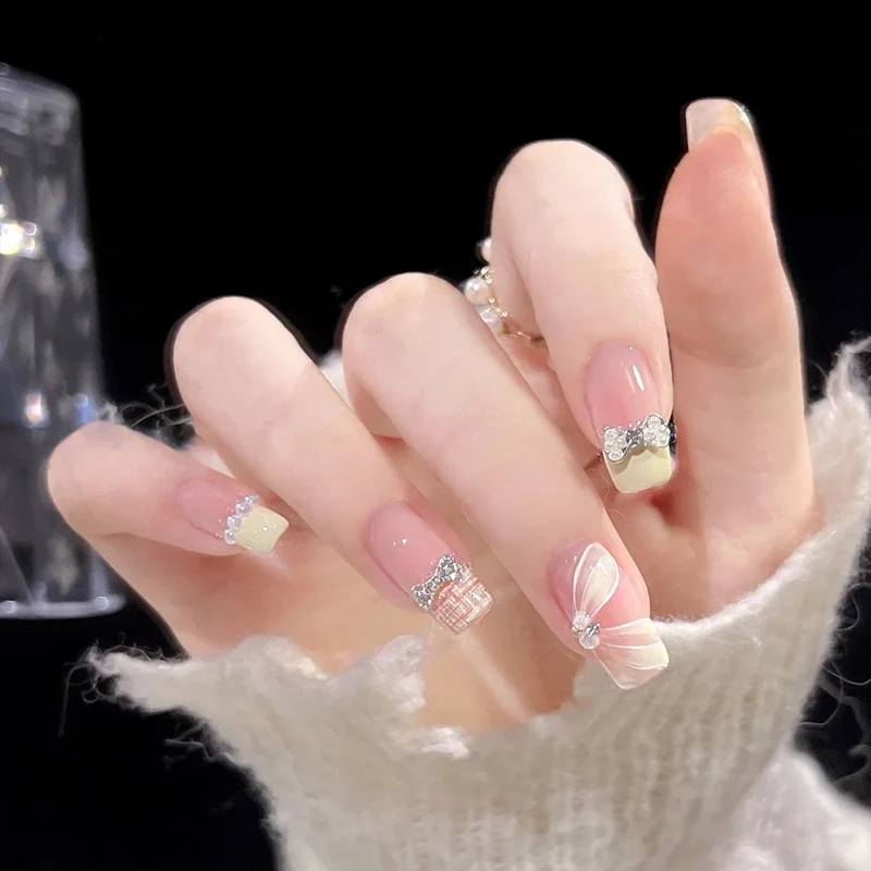 High-Gloss Gel Press-On Nails Stornfield