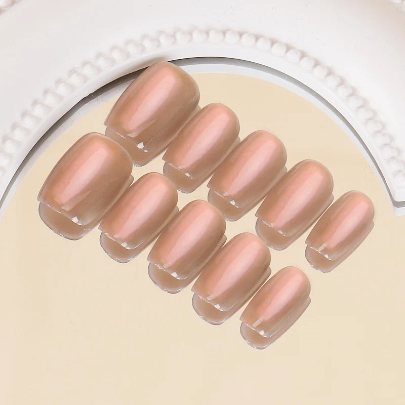 High-Gloss Gel Press-On Nails Stornfield