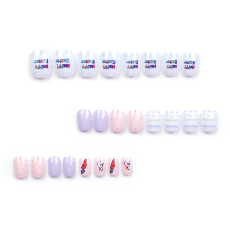 Artful nail art with cute animal motifs and pastel-colored design Stornfield
