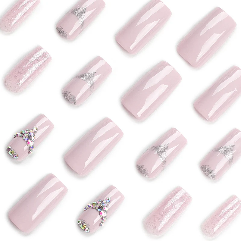 Artful Nail Art with Rhinestone Embellishments Stornfield