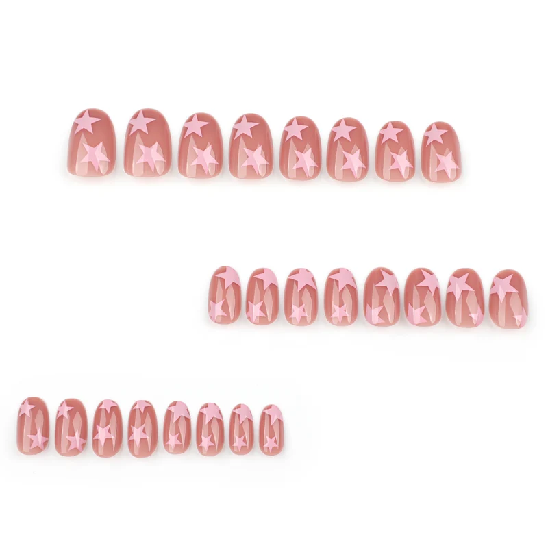 Artistic Nail Art with Star Motifs Stornfield