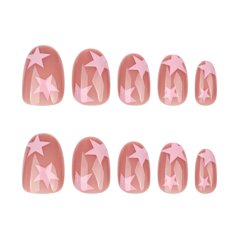 Artistic Nail Art with Star Motifs Stornfield