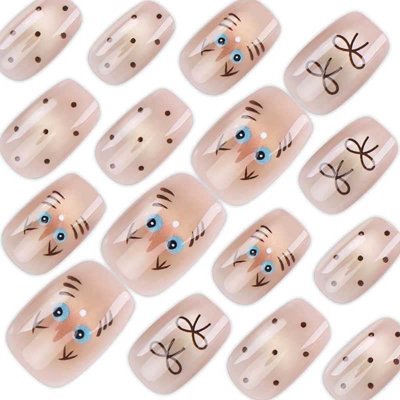 Playful Character Press-On Nails Stornfield