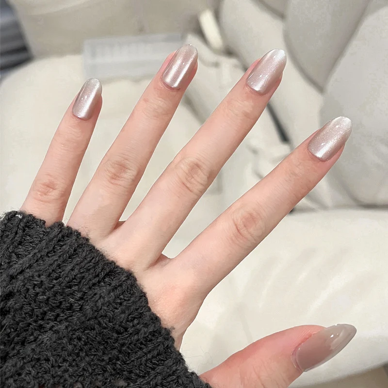 Ombre Press-On Nails with Glossy Finish Stornfield