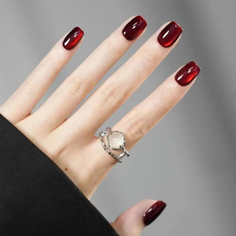 Ombre Press-On Nails with Glossy Finish Stornfield