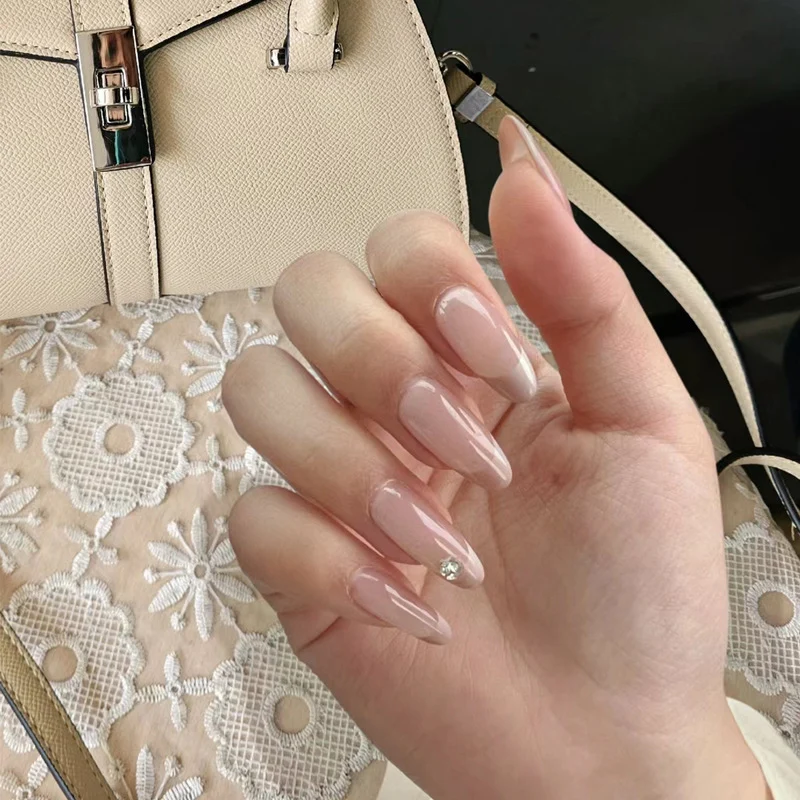 Ombre Press-On Nails with Glossy Finish Stornfield