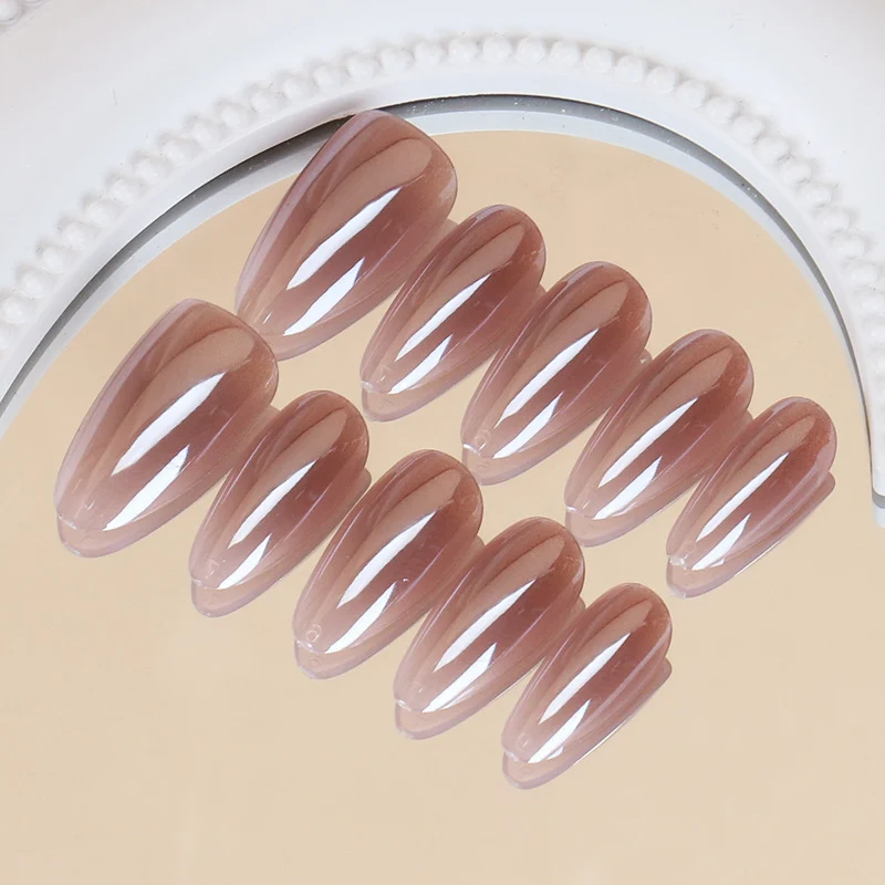 Ombre Press-On Nails with Glossy Finish Stornfield