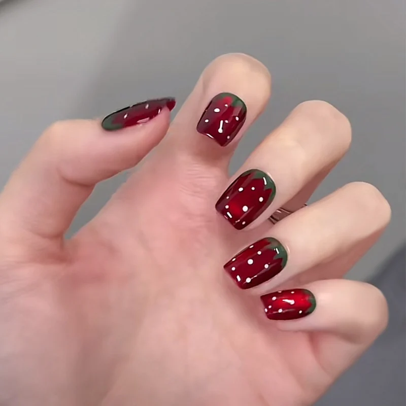 Ombre Press-On Nails with Glossy Finish Stornfield