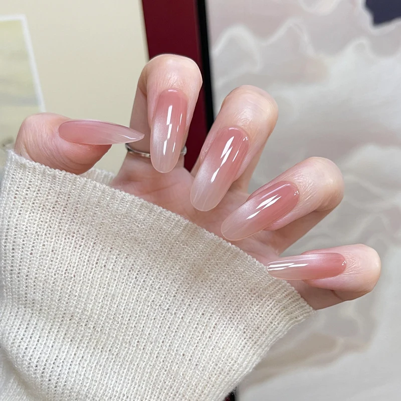 Ombre Pointed Press-On Nails Stornfield