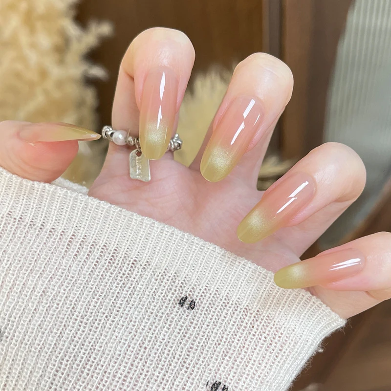 Ombre Glossy Press-On Nail Set Stornfield