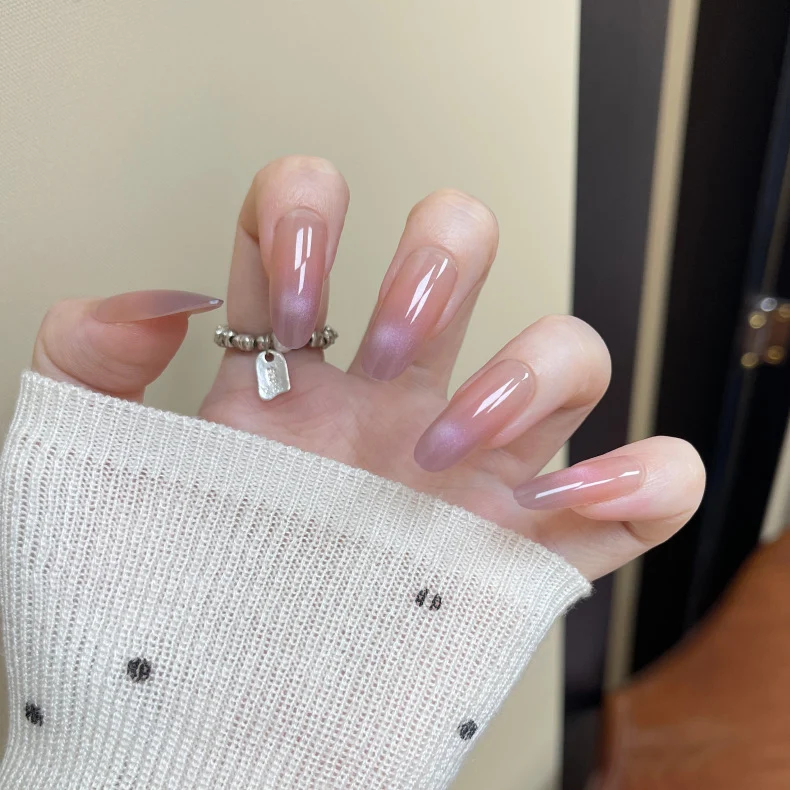 Ombre Gel Press-On Nail Set Stornfield