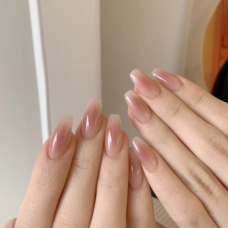 Ombre Gel Press-On Nail Extensions Stornfield