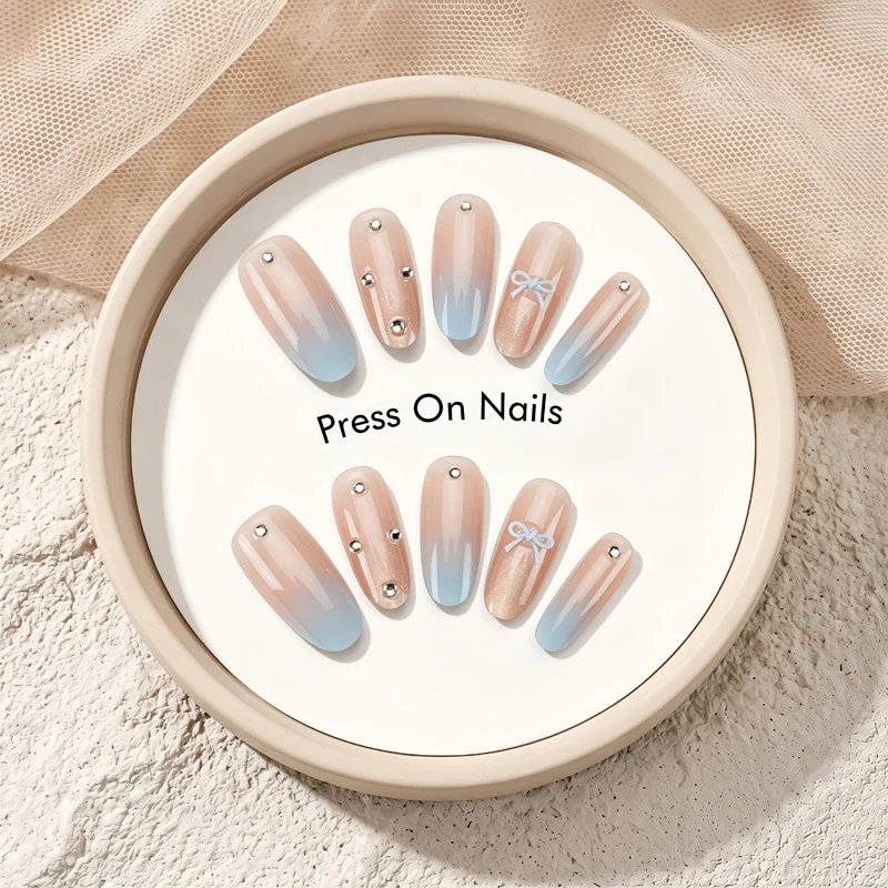 Ombre Decorative Press-On Nails Stornfield