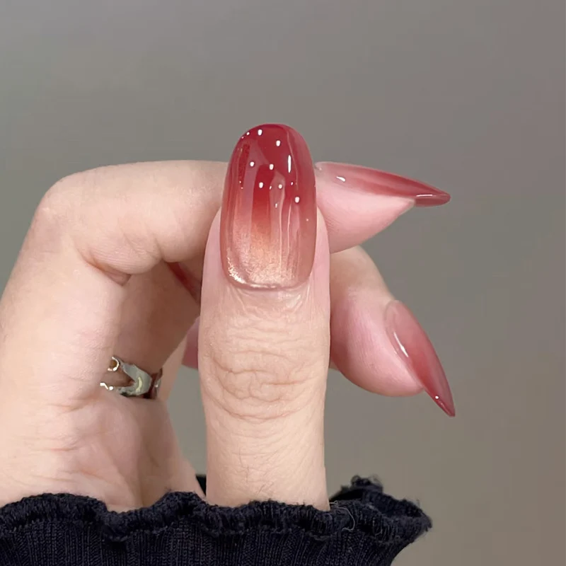 Ombre Acrylic Press-On Nails Stornfield