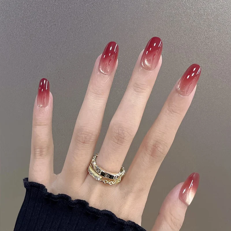 Ombre Acrylic Press-On Nails Stornfield