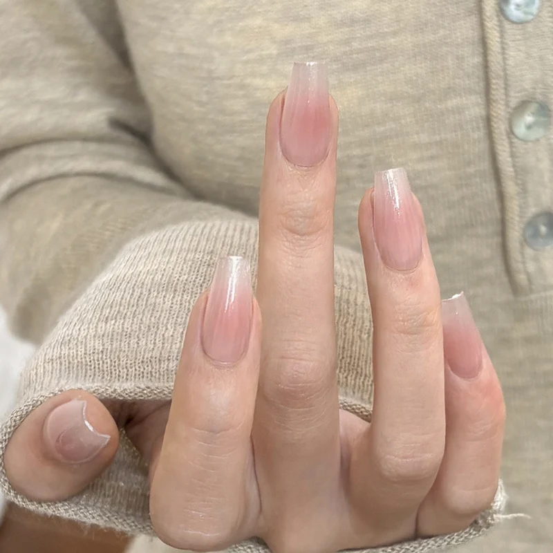 Natural Glossy Press-On Nail Tips Stornfield
